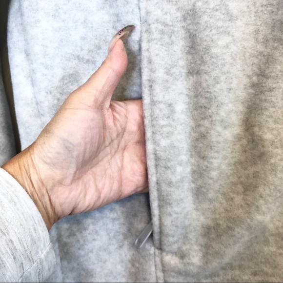 Columbia Fleece Jacket, Light Grey, Medium - Picture 3 of 8
